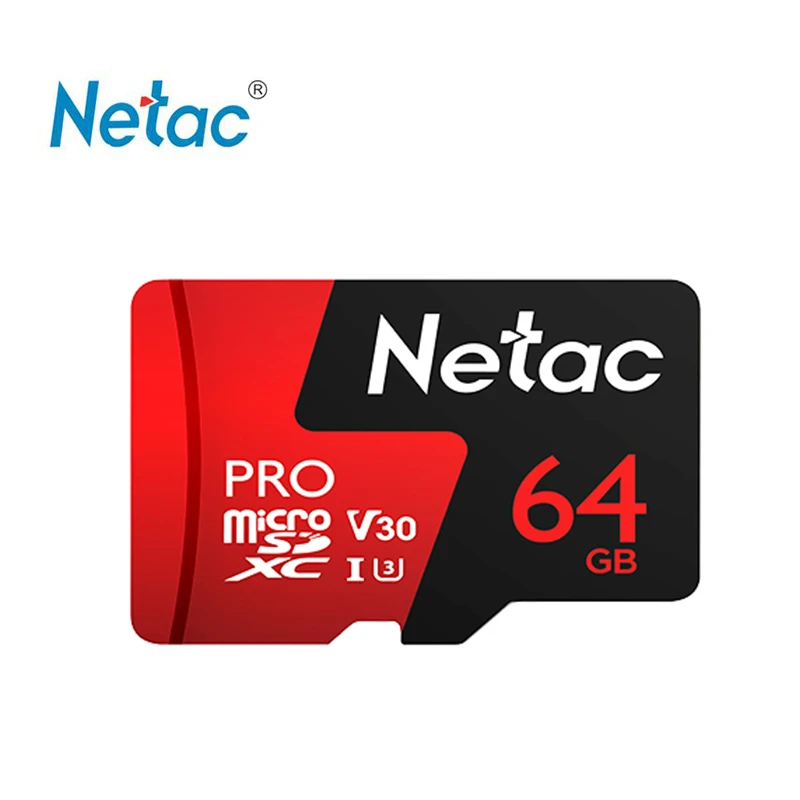 Netac P500 Pro 128 Гб 64 ГБ 32 16 TF карта U3 V30 Micro SD компьютерная видеокарта до 100 МБ/с./с