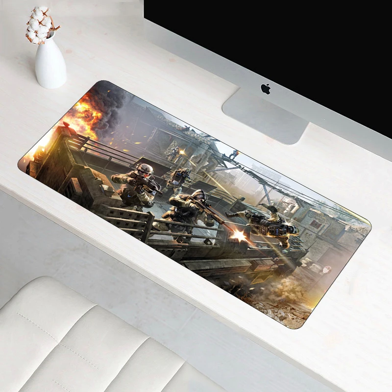 FFFAS 60x30 cm XL كبيرة مكتب Warface لوحة الماوس لعبة ألعاب لوحة ماوس للألعاب حصيرة لوحة المفاتيح حساب اكسسوارات مكتب للحاسوب شخصي وسادة