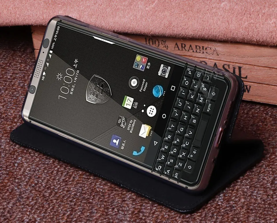 RYKKZ Чехол-книжка из натуральной кожи для Blackberry KEYone DTEK70 чехол для телефона для BBB100-4 кожаный чехол