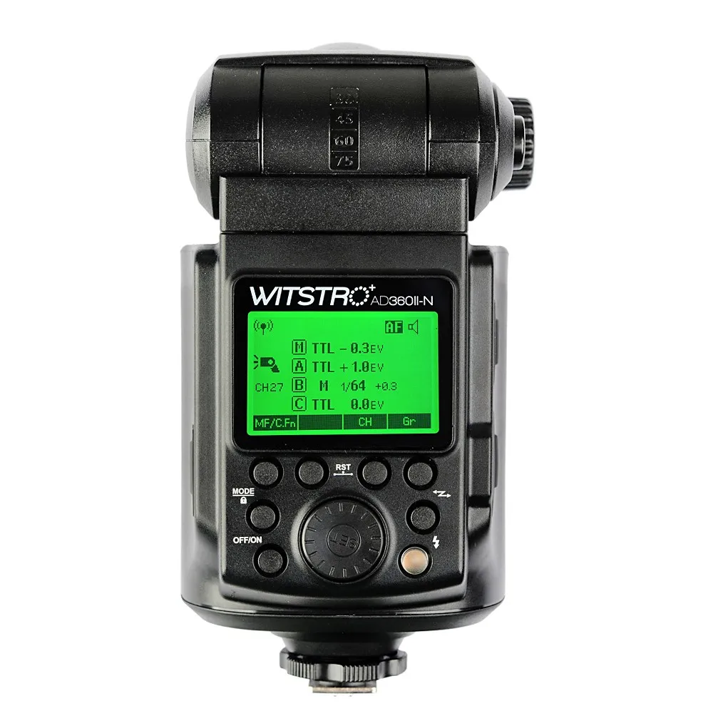 Godox AD360II-N TTL Camera Flash Speedlite 2.4G Wireless for Nikon