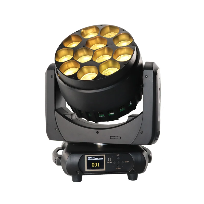 Профессиональное сценическое освещение led moving head dmx512 контроль 40 Вт 12 шт для