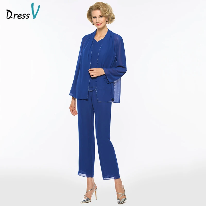 blue gown with jacket