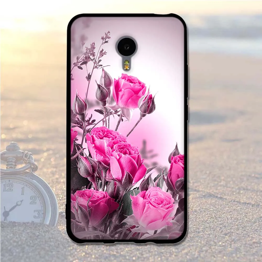 Soft TPU Case for Meizu m2 note Case 5.5 inch Paiting Art Silicon Back Cover For Meizu M2 NOTE Meilan Note 2 Phone Cases Cover