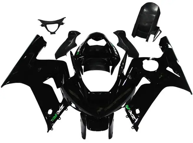 

3Gifts New Injection Mold Abs Fairings Kit Fit for kawasaki Ninja ZX6R 636 2003 2004 03 04 6R 600CC Bodywork set black