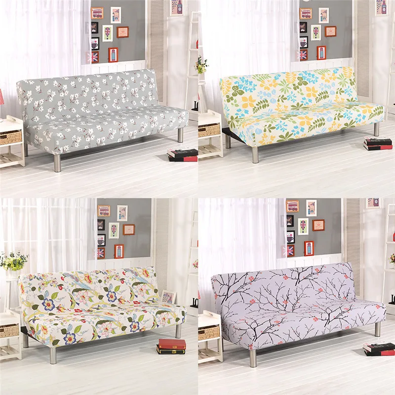 Armless Sofa Chair Slipcovers Tight Wrap All inclusive Slip resistant Elastic Cubre Towel Soft Corner Bed Couch Cover|couch cover|sofa couch