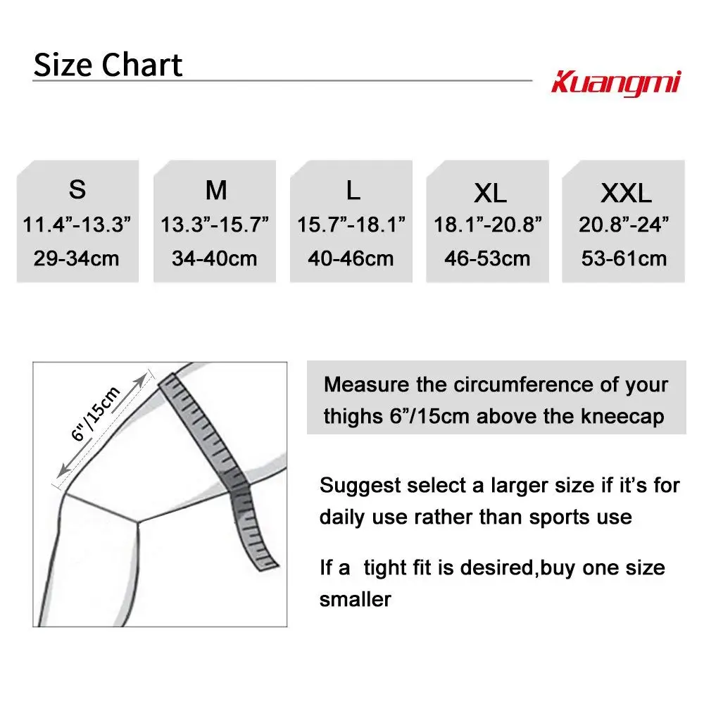 Kuangmi 1 PC Knee Pads Compression Keep Warm Patella Protector Support Elastic Sports Pad Volleyball Varicose Veins Sleeve