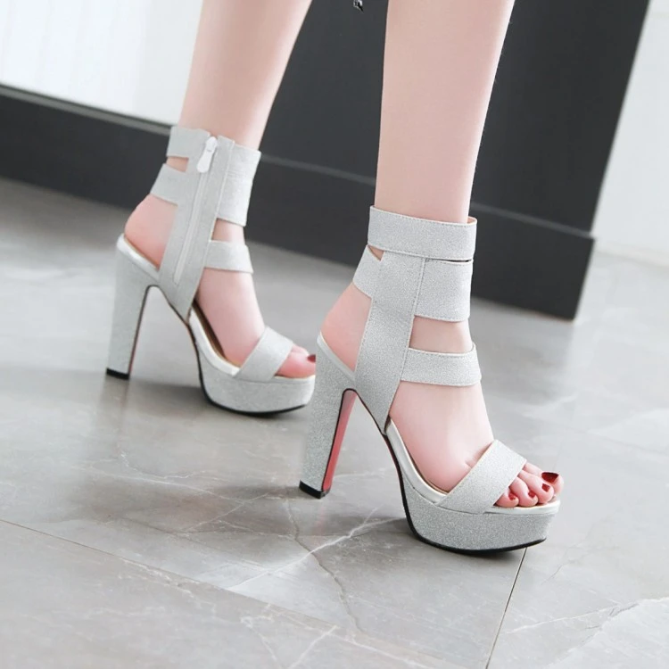 platform sandals size 9