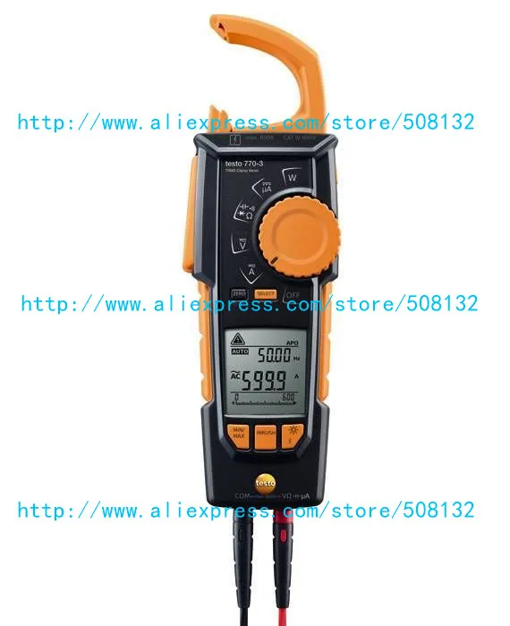 Testo 770-3 Клещи 0590 7703 Улучшенный метод TRMS