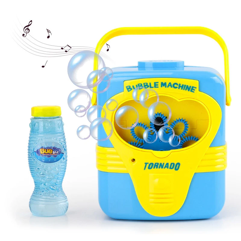 

Baby Bath Toy Automatic Blowing Bubble Machine Children Kids Party Outdoor Game Sports Bubble Foaming Machine Child Water Toy 35