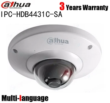 

Dahua IPC-HDB4431C-SA 4mp H.265 Mini Dome IP Camera Built-in Mic PoE Network Security Multi-language Camera replace IPC-HDB4300C