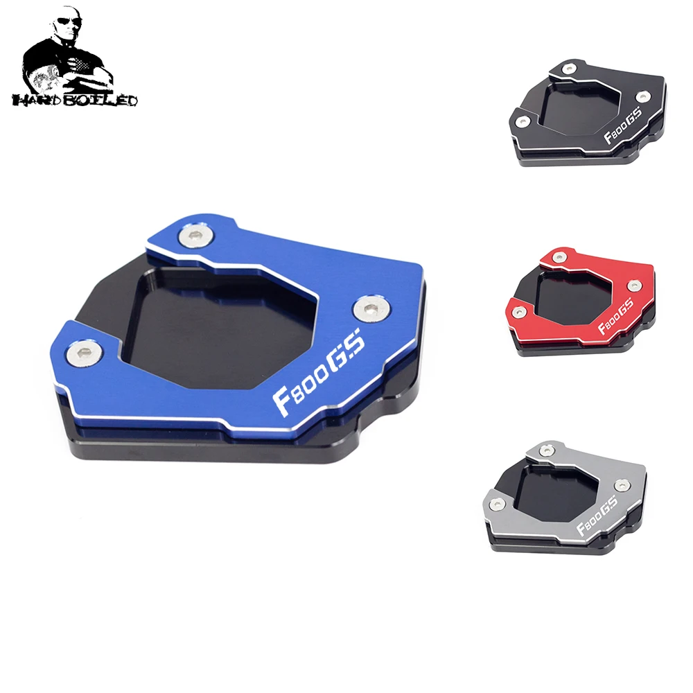 

Motorbike Accessories F800 GS F 800 GS Kickstand Kick Side Stand Pedal Extension Pad Enlarge Plate For BMW F800GS 2008-2016