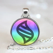 2016 Nieuwe Anime Sieraden Pokemon Mega Stone Ketting//1 Inch Ronde Glazen Koepel Hanger Beste Vriend(China)
