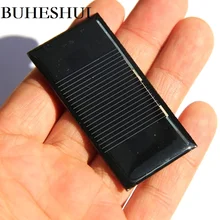 BUHESHUI Wholesale Mini 0.15W 0.5V Solar Panel Solar Cell DIY Solar Toy Panel Moudle Eduction Kits 60*30MM 200pcsFree Shipping