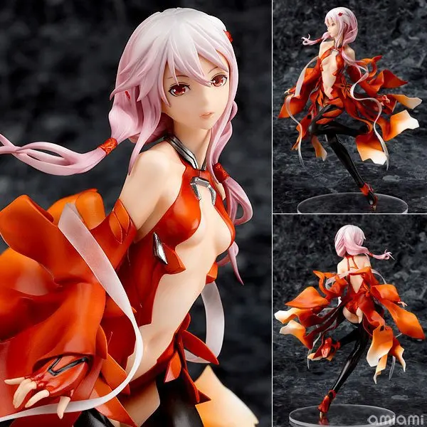 Действие 19 см аниме Guilty Crown Inori Yuzuriha Рисунок ПВХ 7 48 &quotколлекция хобби подвижная