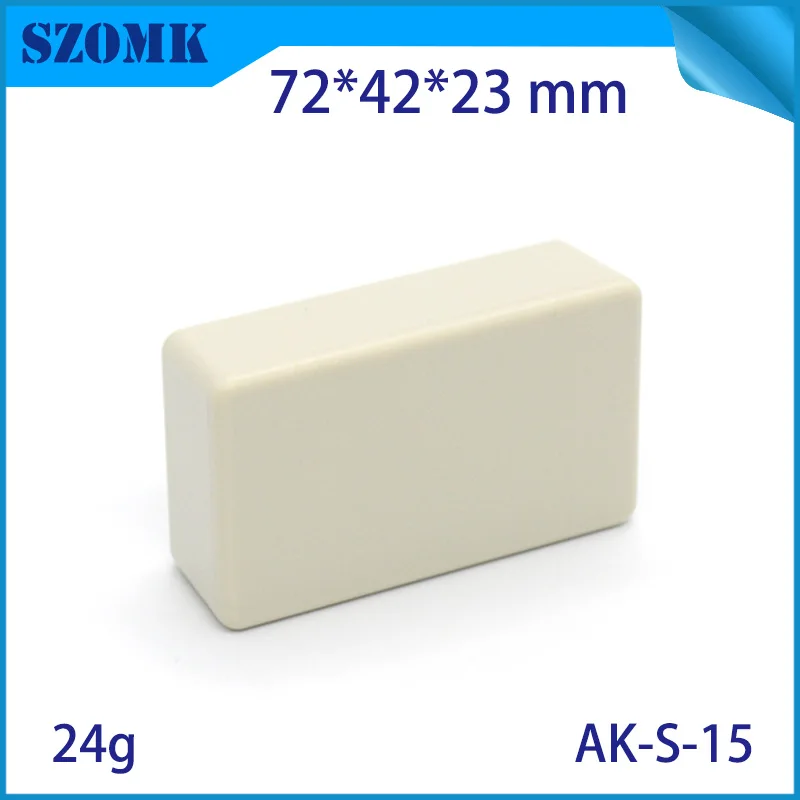 plastic enclosure for electronics control box szomk diy enclosure junction box plastic housing small abs instrument enclosure distribution box black plastic box enclosure electronics case   (4)