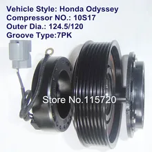 Компрессор кондиционера сцепления/AC Компрессор сцепления/A/C 10S17 магнитная муфта компрессора 12 В 6PK для doodyssey