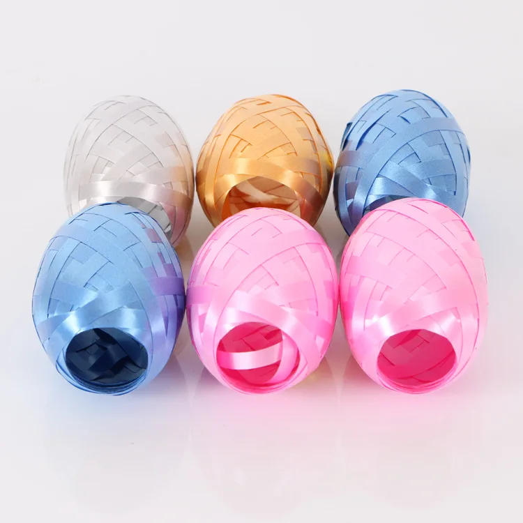 

8pc 10m*5mm Balloon Ribbon Rolls Foil Latex Balloons tape Wedding Birthday Party Decoration Solid Wrapping Tape air Balloon Rope