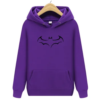 

Men Hipster Superman Batman Lertter Print Sweatshirts Men Funny Solid Cotton Swag Hooded Hoodies Brand Autum Winter Clothing