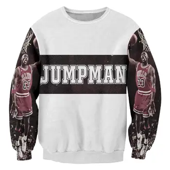 

Autumn Fashion Harajuku O-Neck Men Sweatshirts Jordan Latest Print Hit On Unisex Round Neck Pullover 3d Hipster Sweatshirt 5XL