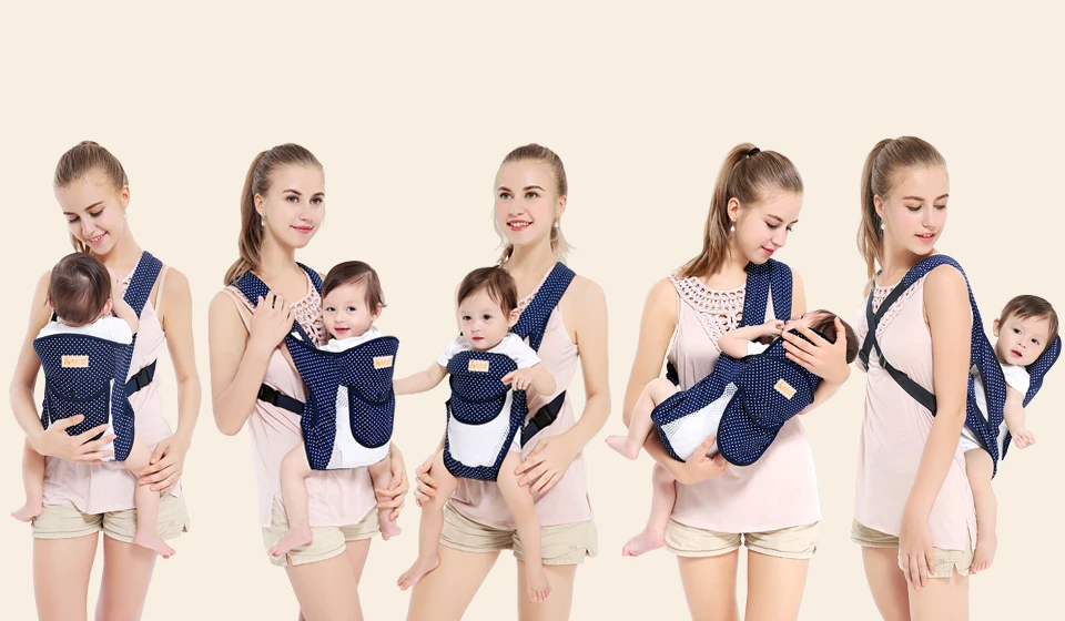 Лидер продаж, оптовая продажа эргономичный Baby Carrier Регулируемые дышащие кенгуру слинг кучи спереди Рюкзак малышей 0-36 м,Рюкзак-переноска