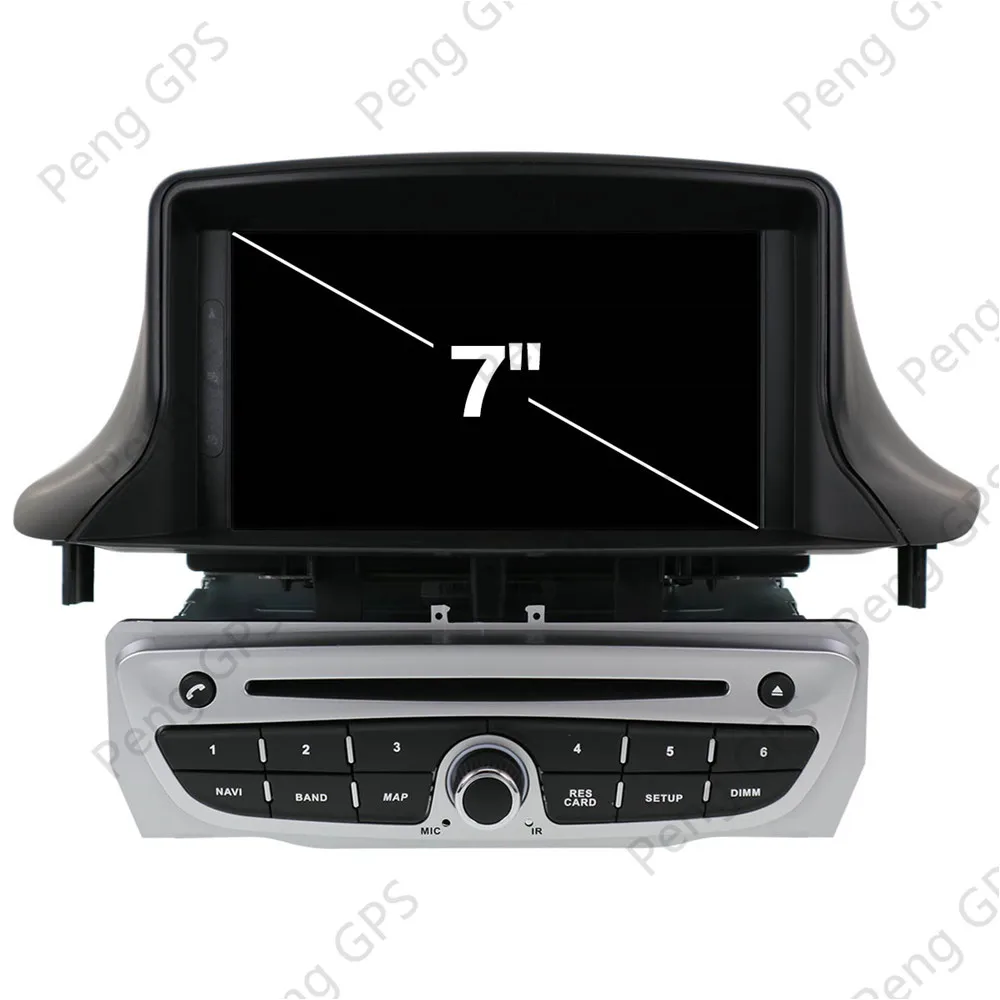 Discount Android 9.1 Radio Stereo GPS For For Renault Megane 3 Fluence 2009-2015 Car DVD Player  navigation Multimedia Auto IPS 1