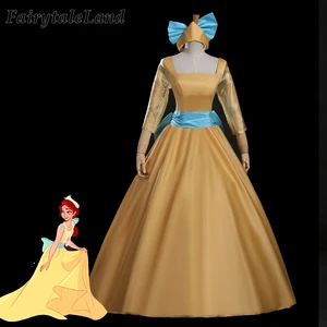 Cartoon Movie Anastasia Cosplay Costume Fancy Halloween Costumes for Women Princess Anastasia Dress Customized Anastasia Costume