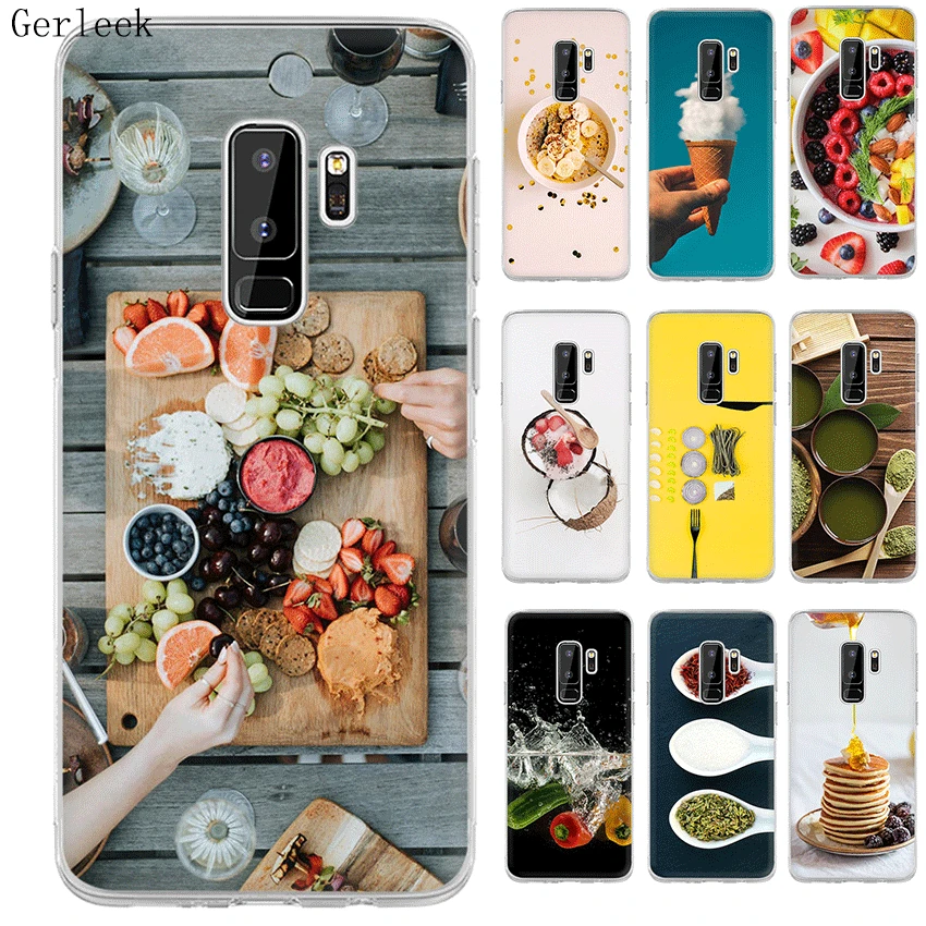 Чехол для телефона Desxz Food Samsung Galaxy A5 A6 A7 A8 A9 J3 J5 J7 Защитная крышка | Мобильные