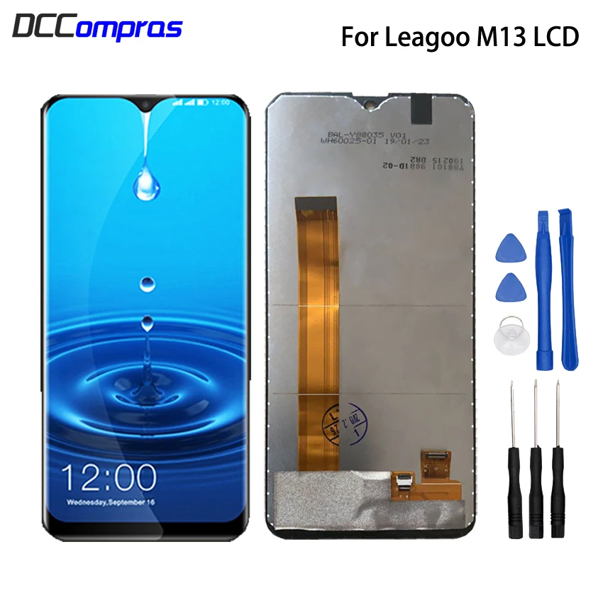 

Original For Leagoo M13 LCD Display Touch Screen Replacement Phone Parts For Leagoo M13 Screen LCD Digitizer Display Free Tools