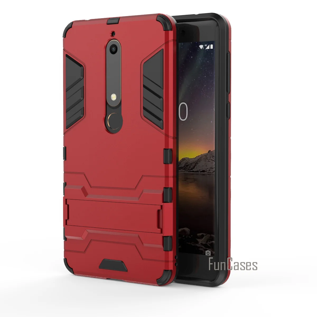 Спортивная серия чехол для телефона Nokia 6 2018 защита от падения сильная капа