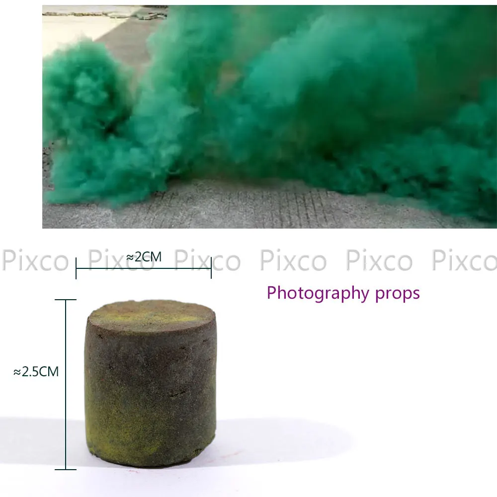 

Pixco 3Pcs Photography Props Smoke Effe for Advertising Studio Film Drama Exhibition for Stage color lighting &Art photo effects
