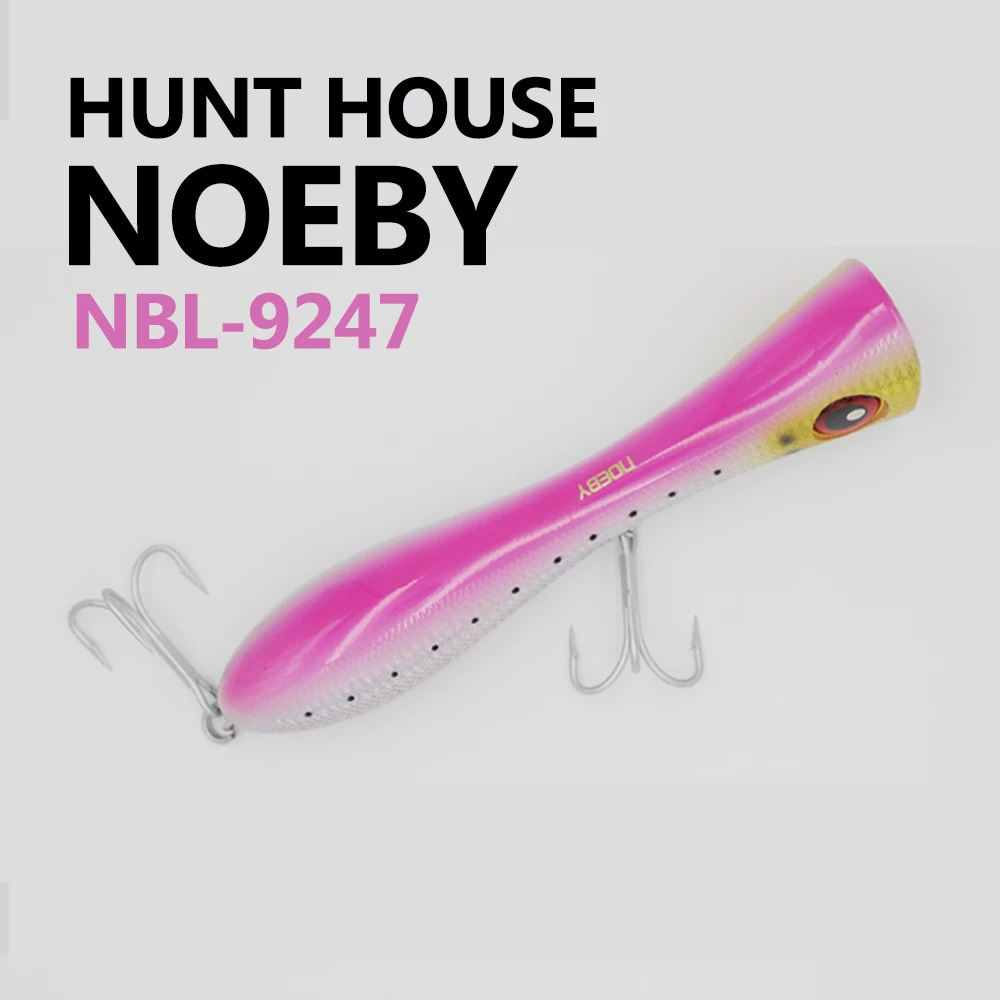 

2018 Noeby attactive model fishing popper hard lure unique big lip 20.5cm130g ABSmaterial VMC hooks fishing tackle pesca leurre