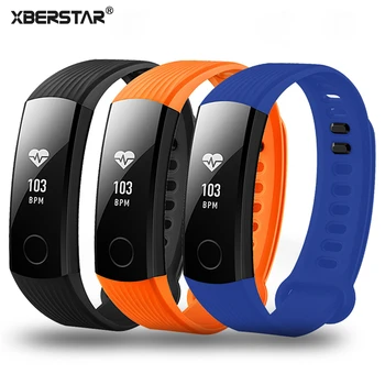 

XBERSTAR Watchband Strap for Huawei Honor Band 3 Sports TPE Watch Band Replacement Wristband Strap For Huawei Honor Band 3