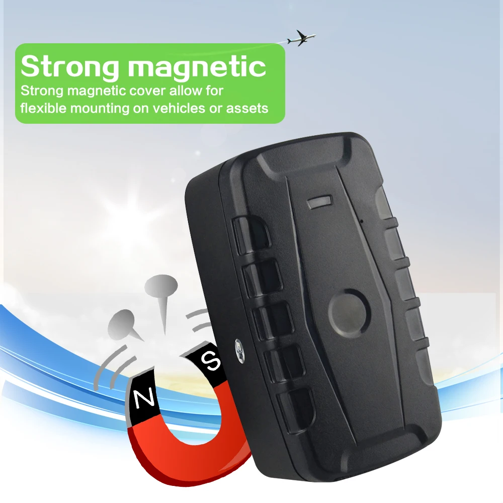 

LK209C Magnetic GPS Tracker Smart Locator for Car Vehicle Asset with 20000 mhA battery 240 days standby GPS Remoting Monitoring