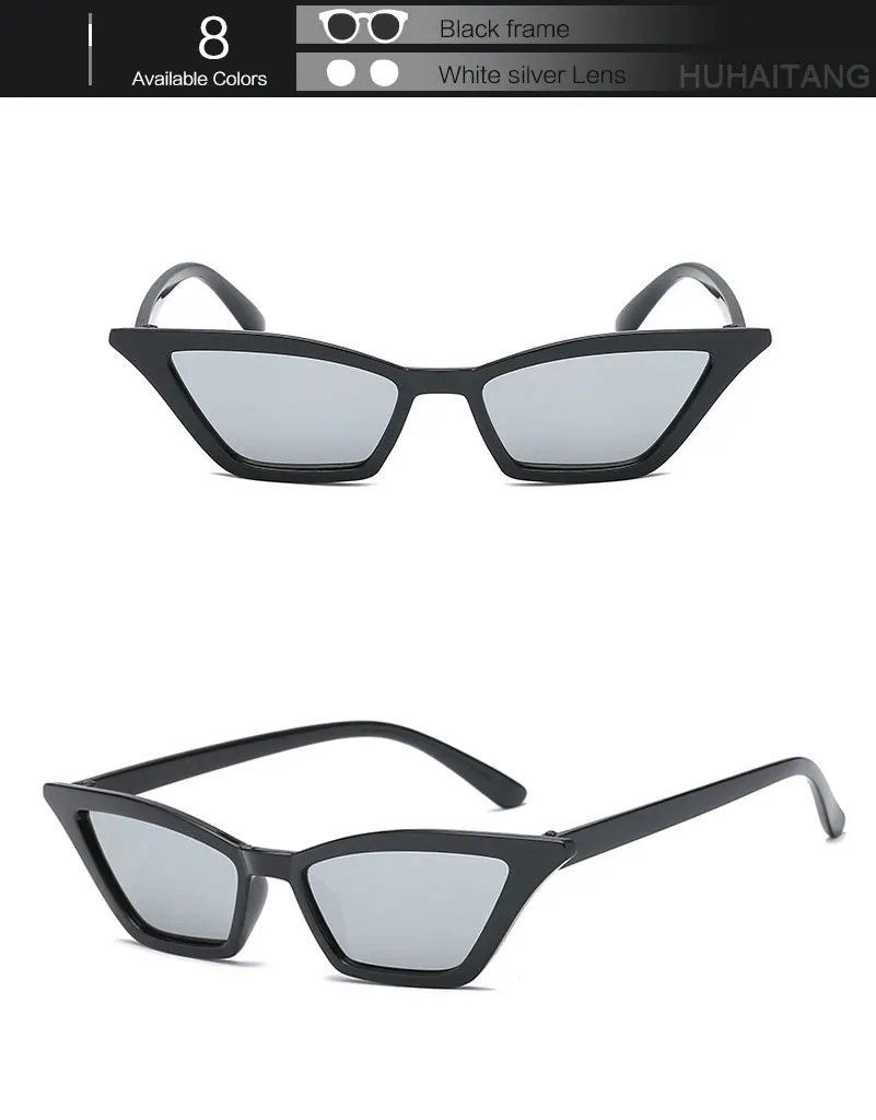 HUHAITANG, роскошные солнцезащитные очки кошачий глаз, женские сексуальные Винтажные Солнцезащитные очки,, высокое качество, фирменный дизайн