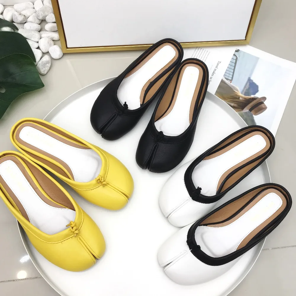 Kmeioo Fashion Spring New Style Sheep Shoes Hot Sale Women Loafers Autumn Cute Woman Flats White Yellow Black Shoes For Dress