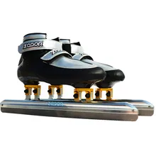 Профессиональные полевые короткие коньки для катания на коньках, роликовые скоростные гоночные коньки, обувь для катания на коньках, короткая дорожка, 380 мм, 410 мм, 430 мм, нож для катания на льду