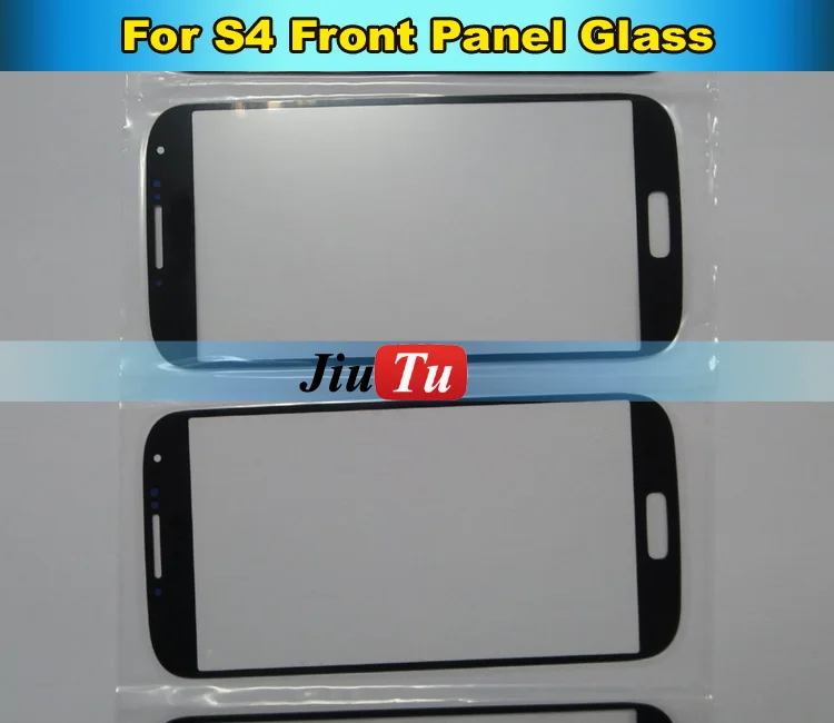 

Original Outer Front panel For samsung I9500 LCD Repair, Lens Cover Sreen for S4 Lcd Screen Refurbishment White color
