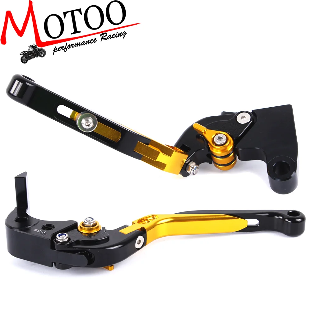 

Motoo - F-35 T-333 Adjustable CNC 3D Extendable Folding Brake Clutch Levers For TRIUMPH DAYTONA 675 SPEED TRIPLE 675 STREET R/RX