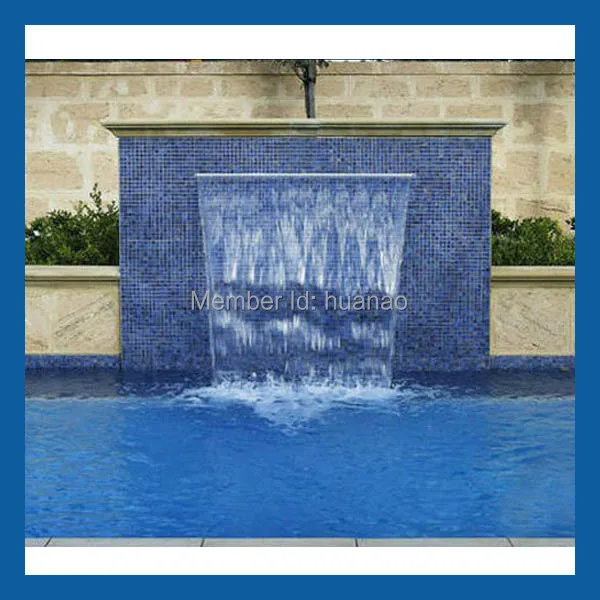 pool waterfall wall pool waterfall wall