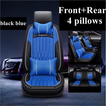 

Front+Rear full set Car Seat Cover for Toyota RAV4 CHR Avensis Camry 4RUNNER Reiz Land Cruiser AVALON FORTUNER Car accessories