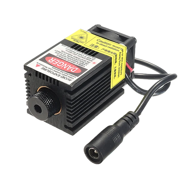 

LA03-1600 445nm Laser Module 1600mW Blue Laser Module With Heat Sink for DIY Laser Engraver Machine