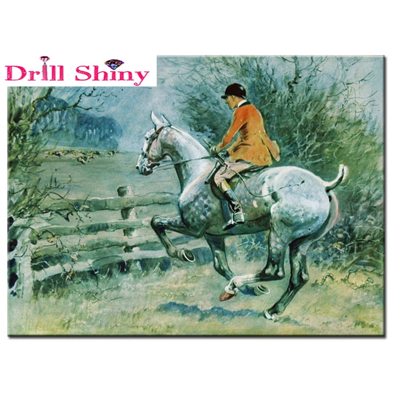 

Diamond Painting Cross Stitch picture scenery Full Diamond Embroidery new Mosaic horse Handicrafts broderie diamante stickers