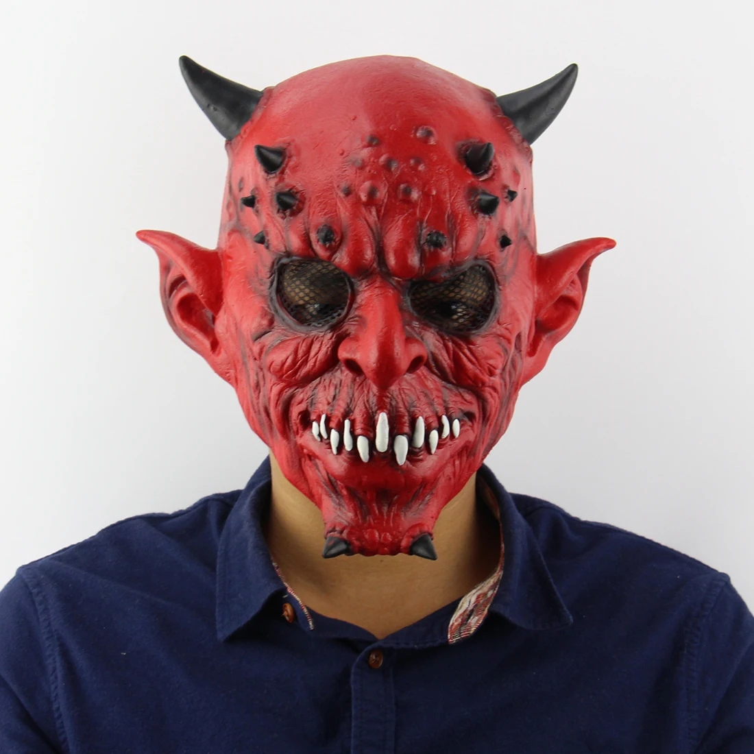 

Halloween Festive Horror Mask For Men Scary Carnival Masquerade Cosplay Party Supplies Creative Realistic Latex Adults Masks