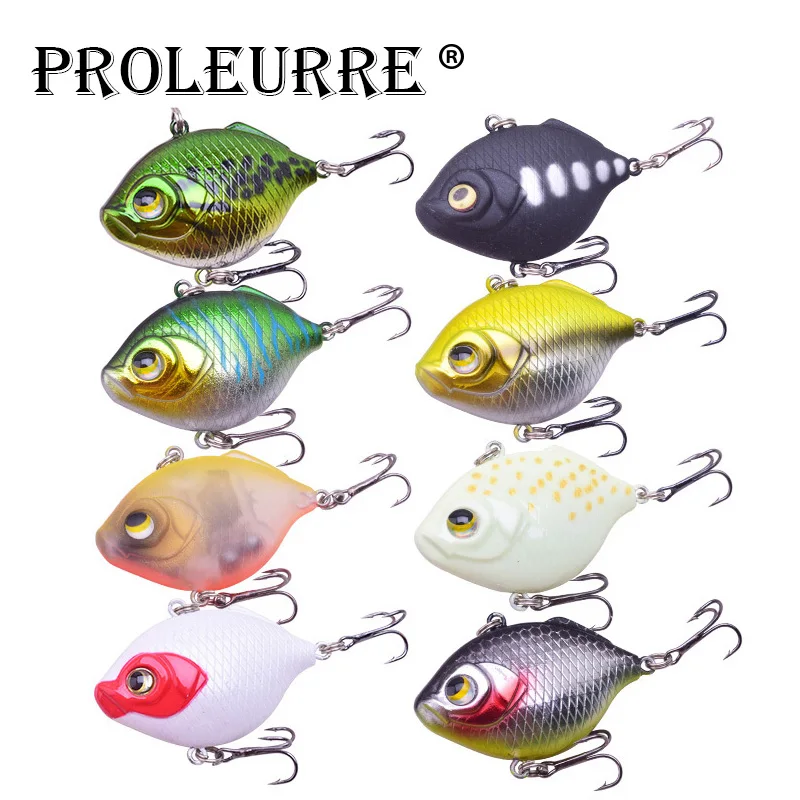 

Proleurre 1pcs Boxed Fishing Lure Sinking Pesca Accessories 4.5cm 8.5g Artificial Professional Winter Fishing Minnow Wobblers
