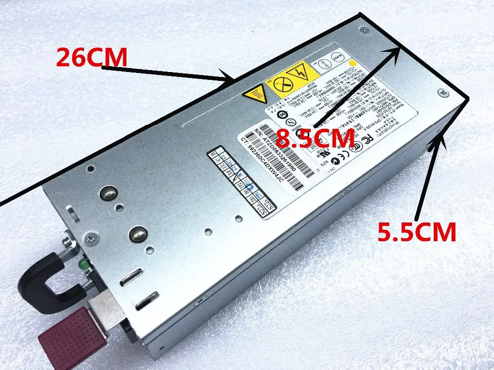 DL380G5 серверный блок питания DPS-800GB в 82A 379123-001 399771-001 403781-001 аккумулятор большой емкости 12V82A 1000W импульсный источник питания светодиодного табло строгий тест