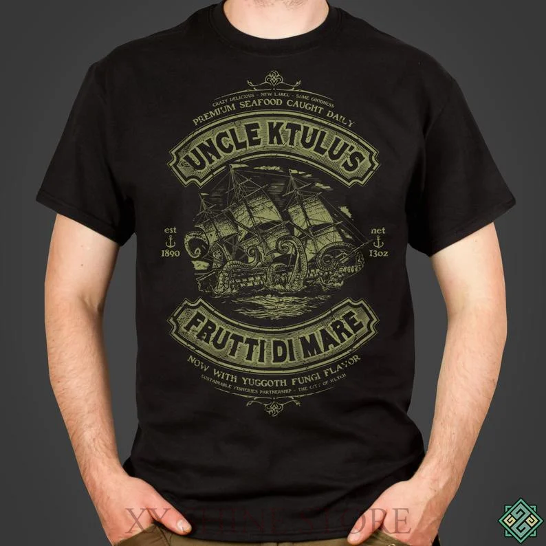 Uncle Ktulus Frutti di кобыла H P Lovecrafts вызов Cthulhu вдохновил мужчин ужас тематические