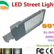 Лидер продаж 110 V 220 V 60 W светодиодный светодиодные уличные фонари дорогой свет гарантия 3 года светодиодный сад лампа, получившая сертификат Европейского соответствия по ограничению на использование опасных материалов в производстве IP65 Наружное освещение 2 шт./лот