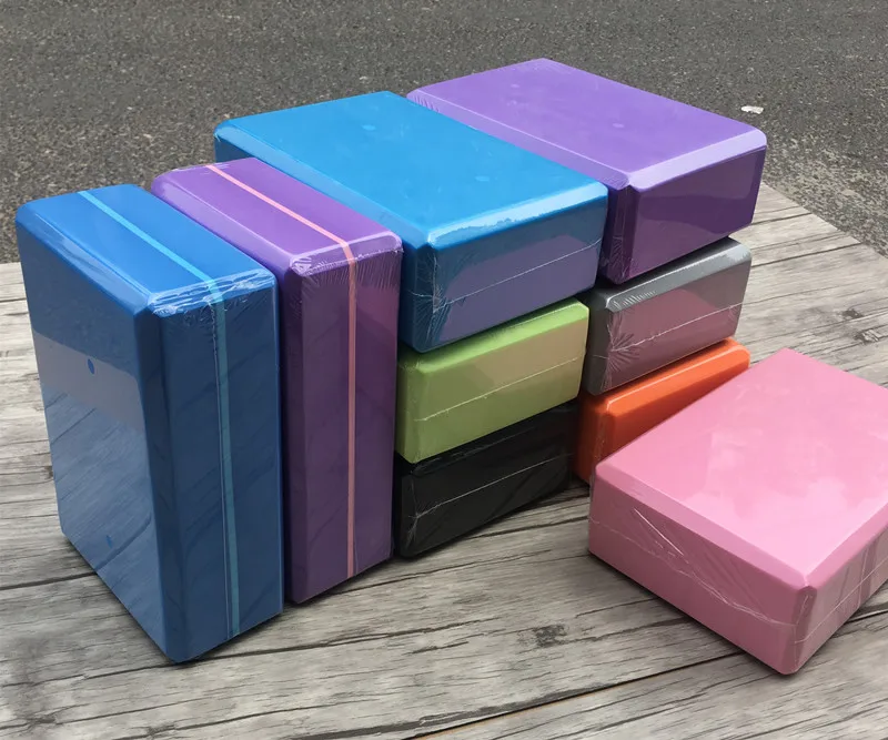 EVA Yoga Block Colorful Foam Block Brick Exercise Fitness Tool Exercise Workout Stretching Aid Body Shaping Health Training