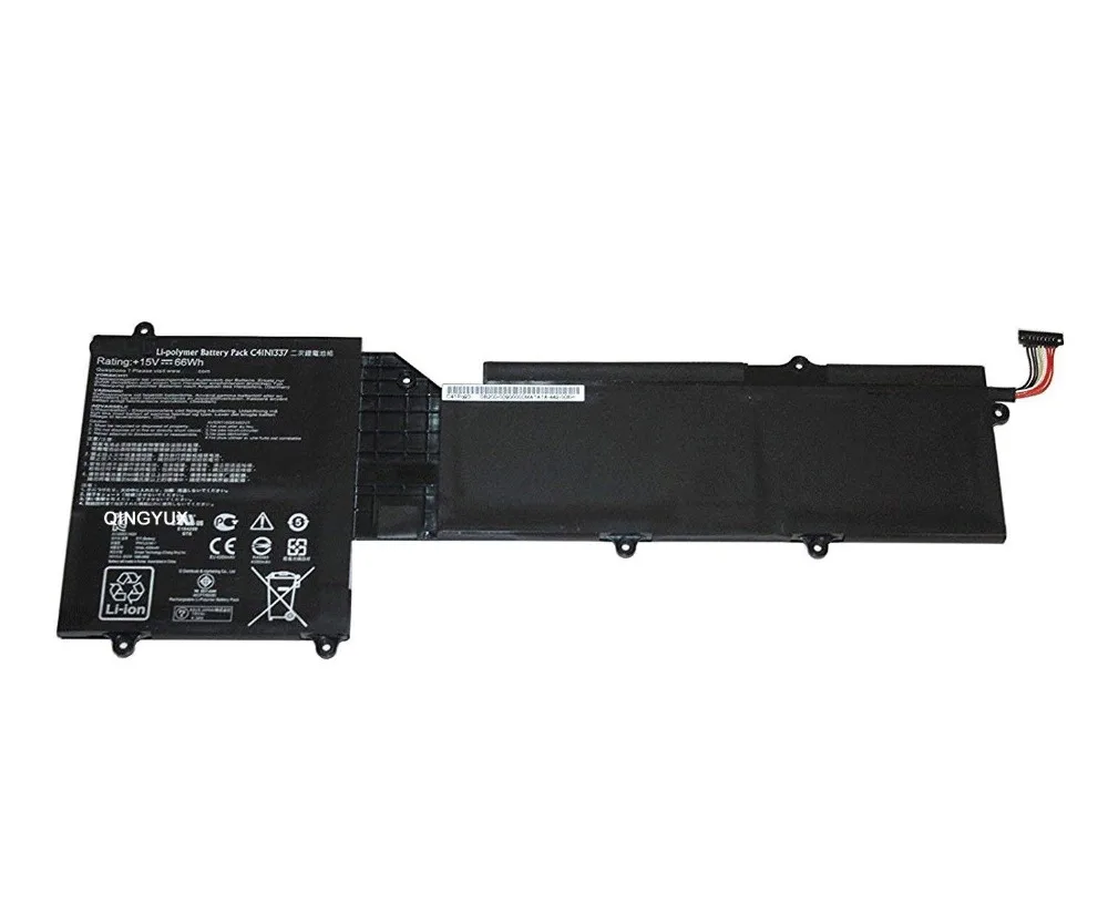 

QINGYUX C41N1337 15V 66Wh Laptop Battery Compatible with ASUS All in One Portable AiO PT2001 19.5-inch