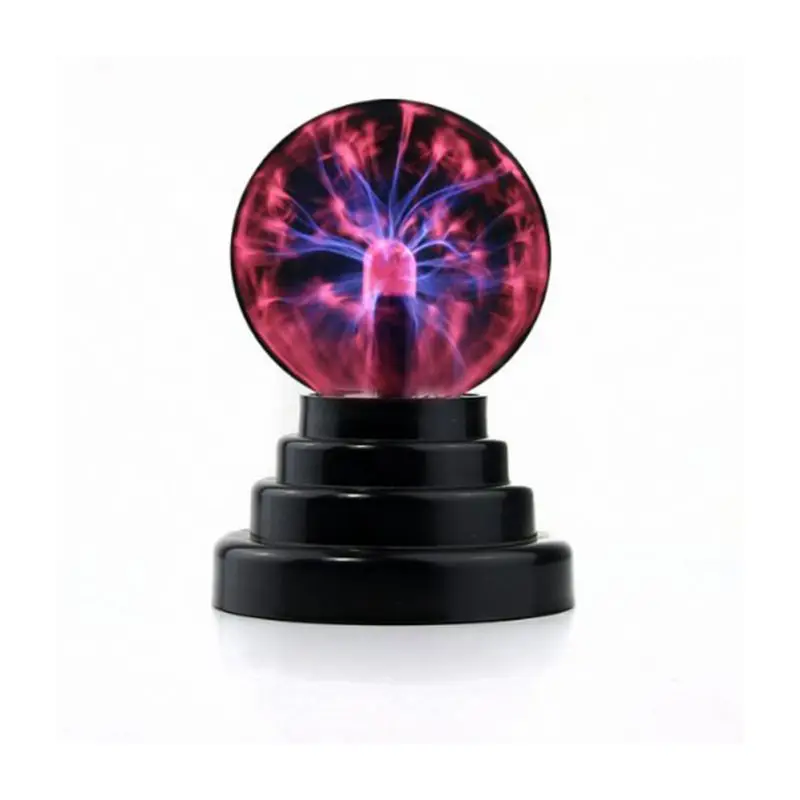 3 inch Magic Plasma Ball Retro Light Room Decor Gift Box Lightning